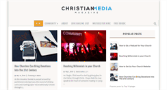 Desktop Screenshot of christianmediamagazine.com